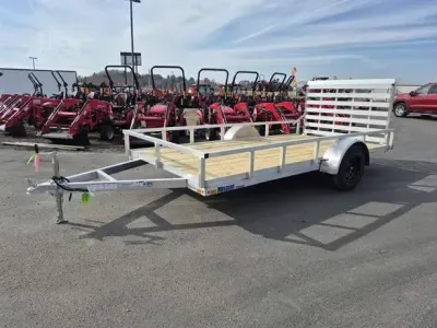 2026 Mission MU 80" x 14' 3k All-Aluminum Open Utility Trailer