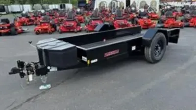 2026 Midsota SL12RA 52" x 12' 7.7k Tilt Rotating Axle Equipment Trailer