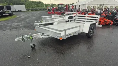 2026 Bear Track BTU 65" x 120" 2.2k Single Axle All Aluminum Utility Trailer