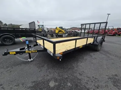 2026 Big Tex Trailers 35SA 77" x 14' 3k Single Axle Steel Utility Trailer