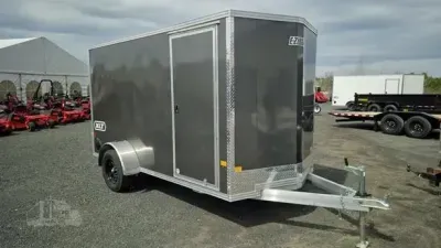 2026 E-Z Hauler EZEC 6' x 12' 3k 76" Int All Aluminum XLT Pro Series Enclosed Cargo Trailer