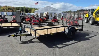 2027 Big Tex Trailers 35SA 77" x 12' 3k Single Axle Steel Utility Trailer