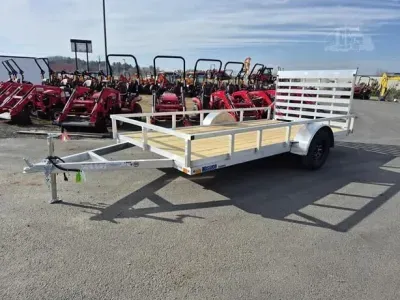 2026 Mission MU 80" x 14' 3k All-Aluminum Open Utility Trailer