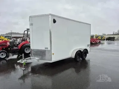 2026 E-Z Hauler EZEC 7' x 14' 7k 85" Int All Aluminum XLT Pro Series Enclosed Cargo Trailer
