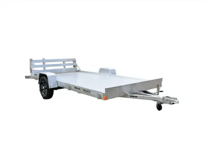 2026 Bear Track BTU 80" x 180" 4.4k Single Axle All Aluminum Utility Trailer