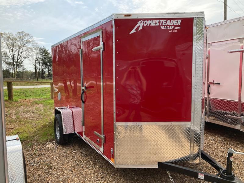2022 Homesteader 6x12 Enclosed Trailer Single Axle w/Ramp 2022 Homesteader 6x12 Enclosed Trailer Single Axle w/Ramp