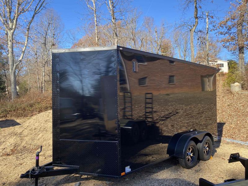 2024 Choice Cargo 7x14TA Blackout Cargo / Enclosed Trailer