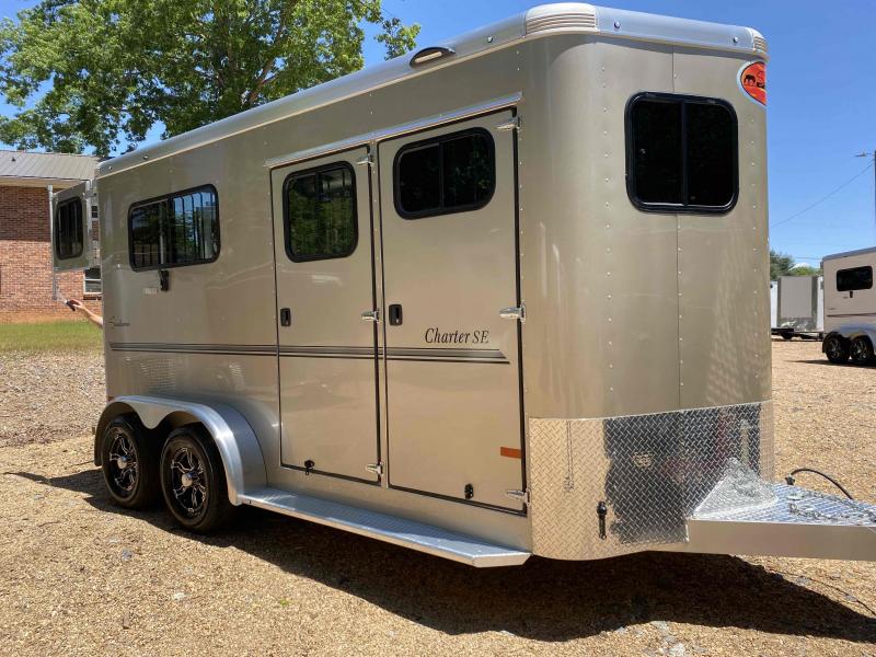2024 Sundowner Trailers CHARTER TR SE 2H BP Horse Trailer Ken Feagin Truck & Trailer