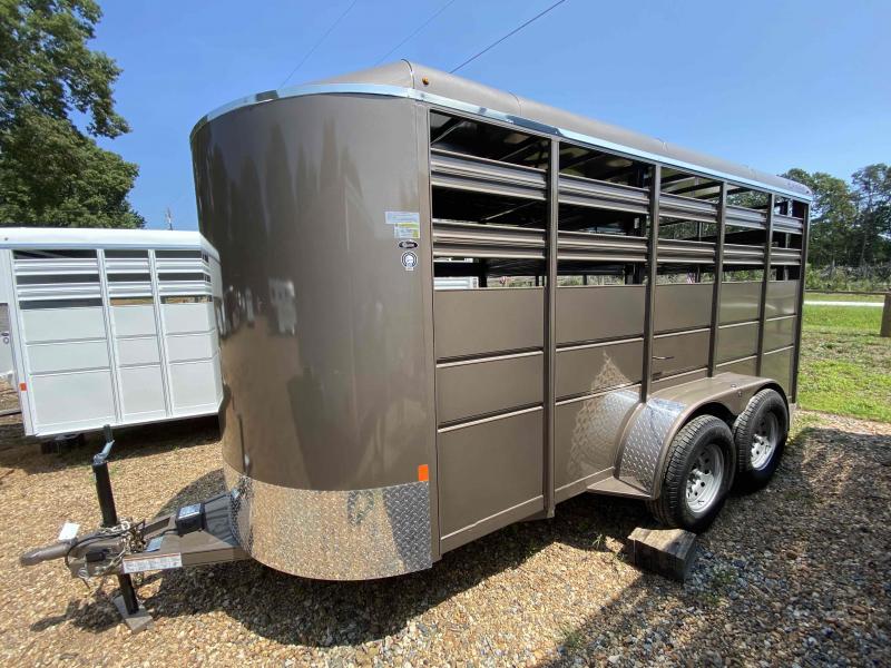 Delta Manufacturing 16' STOCK BUMPER PULL Horse Trailer uNhS64