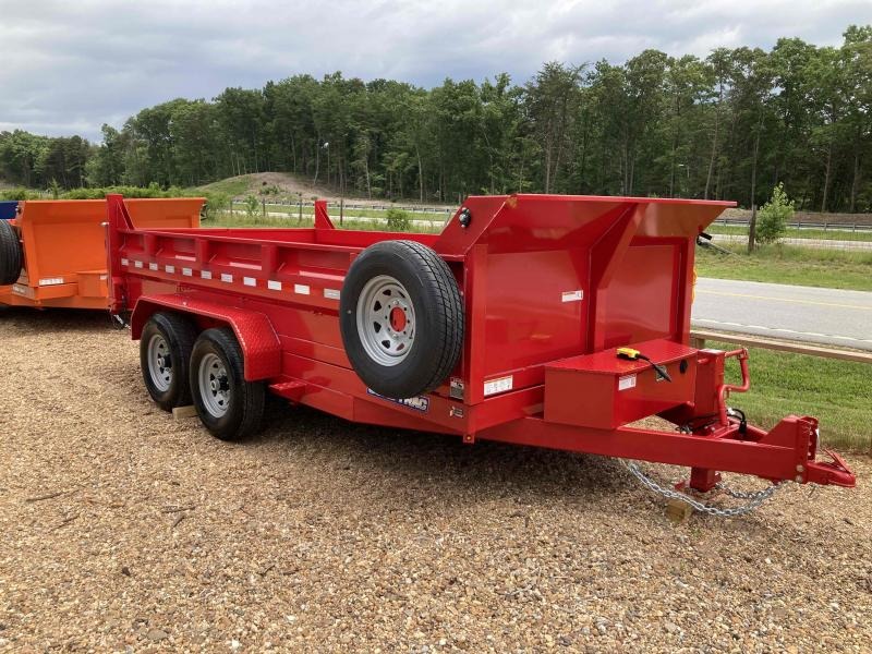 2023 Sure-Trac 7x14 Dump Trailer - Scissor Lift 2023 Sure-Trac 7x14 Dump Trailer - Scissor Lift