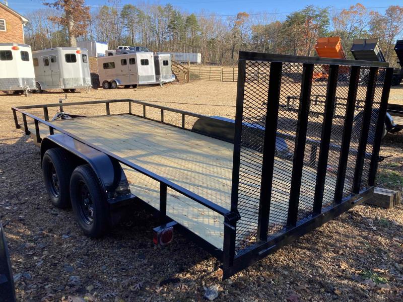 2023 New Generation 7X16 Tandem Axles Utility Trailer Ken Feagin