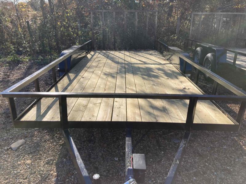 2023 New Generation 7X16 Tandem Axles Utility Trailer Ken Feagin