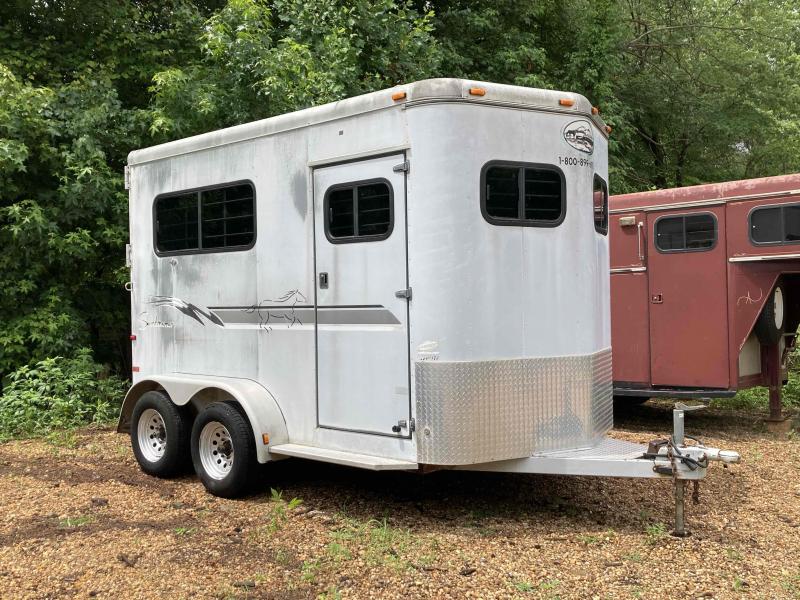 2003 Sundowner Trailers 2 Horse Bumper Pull Direct Load Horse Trailer Ken Feagin Truck