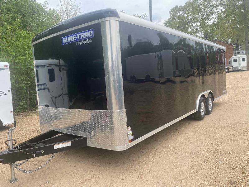 2017 Sure-Trac 8.5x24 Pro-Series Round Top Car Hauler Car / Racing ...