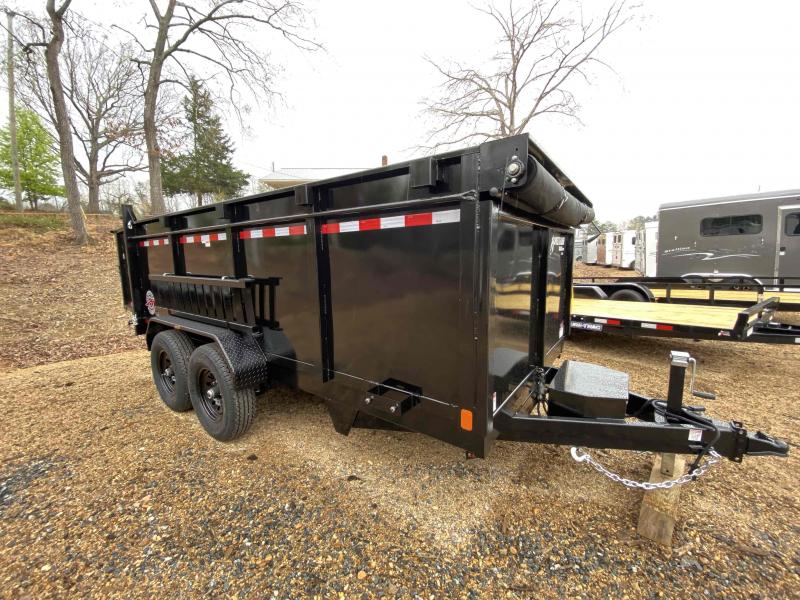 Homesteader 714JX Dump Trailer 44" Sides Scissor Lift