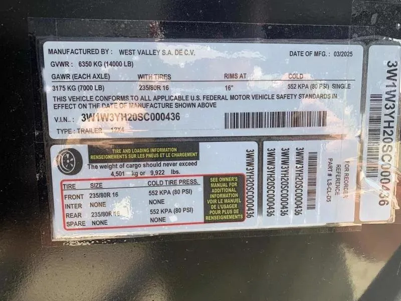 used Other Trailers Industrias America  for sale, in Petty, TX Thumbnail 8