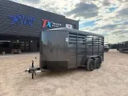 new Stock / Stock Combo Trailers Delta Manufacturing  for sale, in Petty, TX Thumbnail 1