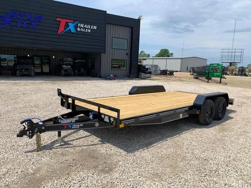 East Texas Trailers 83"X18' CAR HAULER 7K