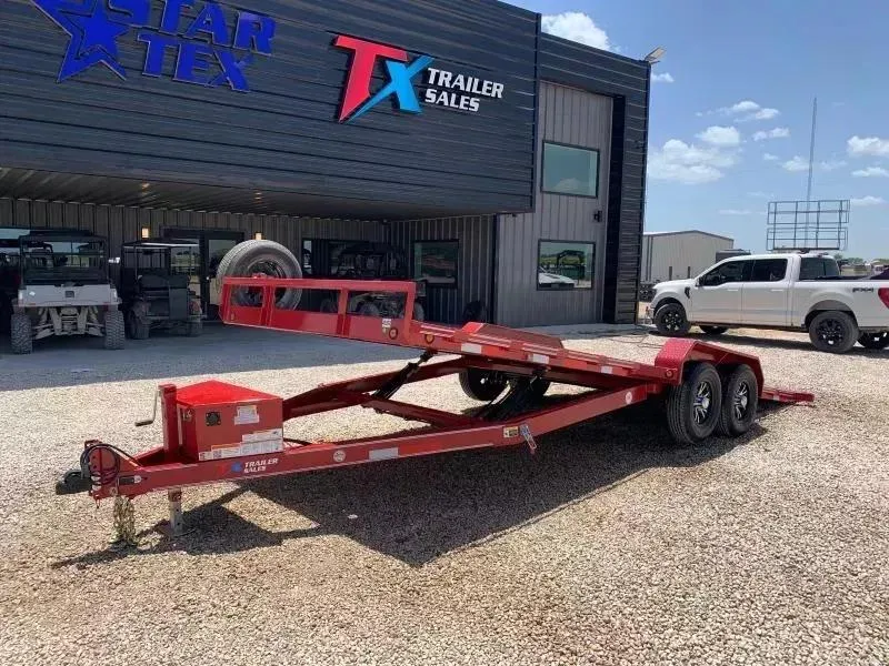 2026 East Texas Trailers 83" X 20' TONGUE DROP TILT 10K