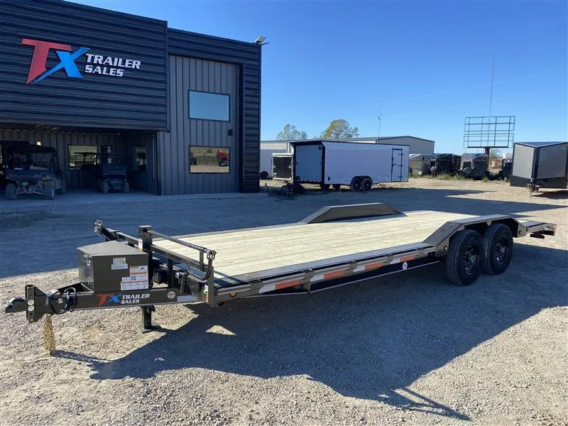 East Texas Trailers 102" X 24' CAR HAULER/EQUIPMENT 14K