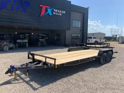 East Texas Trailers 83" X 22' LIGHT DUTY CAR HAULER 7K
