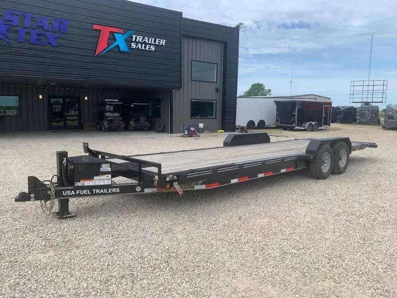 2025 East Texas Trailers *** USED 83" X 24' FULL POWER TILT DECK 14K WITH HYD JACK