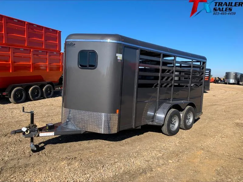 Delta Trailers 6' X 16' X 6'6"500 ES SERIES BP LIVESTOCK