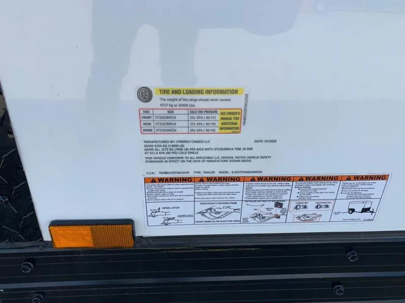 new Cargo (Enclosed) Trailers Cynergy Cargo  for sale, in Petty, TX Thumbnail 14