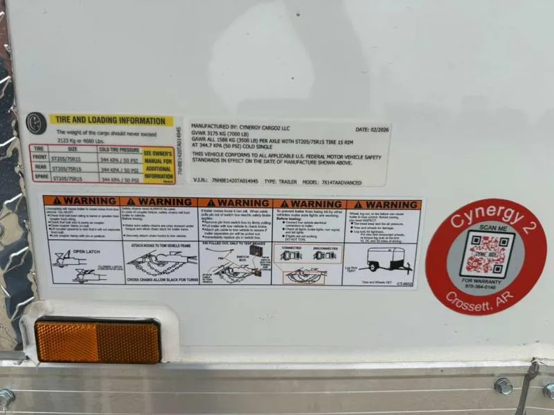 used Other Trailers Cynergy Cargo  for sale, in Petty, TX Thumbnail 15