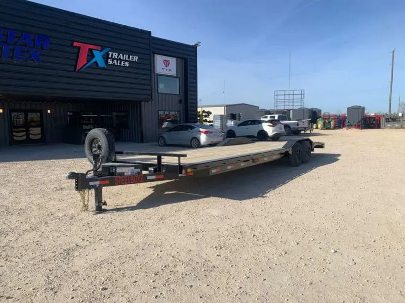 SteelBoyz 30' STEELBOYZ CAR HAULER ?EQUIPMENT HAULER 16K