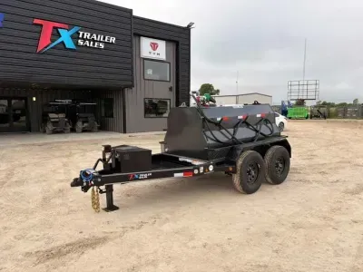 East Texas Trailers 5' X 8' DIESEL TANK TRAILER WITH 600 GAL. TANK