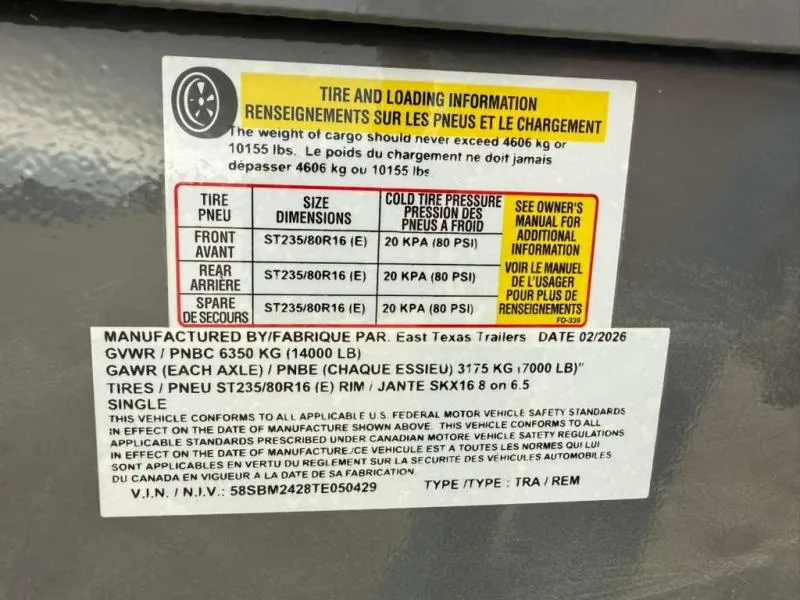 used Other Trailers East Texas Trailers  for sale, in Petty, TX Thumbnail 10