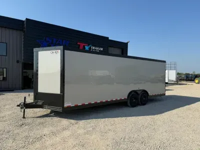 Cynergy Cargo 8'.5" X 24'  ENCLOSED CARGO TRAILER 14K