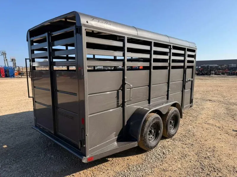 new Stock / Stock Combo Trailers Delta Manufacturing  for sale, in Petty, TX Thumbnail 2