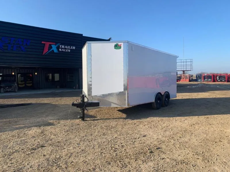 T-Rex Trailers 8.5? X 16' X 84" T-REX ENCLOSED CARGO TRAILER 14K