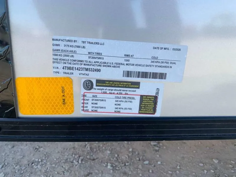 new Cargo (Enclosed) Trailers Other  for sale, in Petty, TX Thumbnail 11