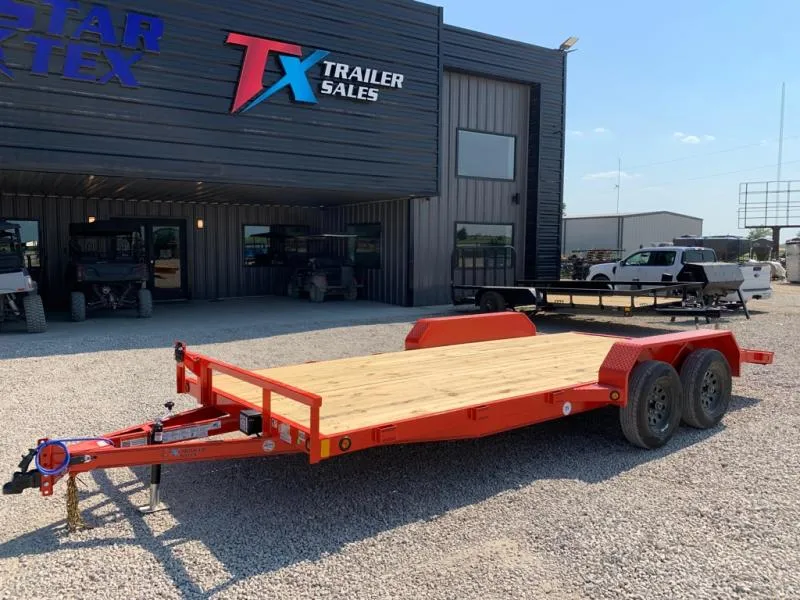 East Texas Trailers 83" X 18' LIGHT DUTY CAR HAULER 7K