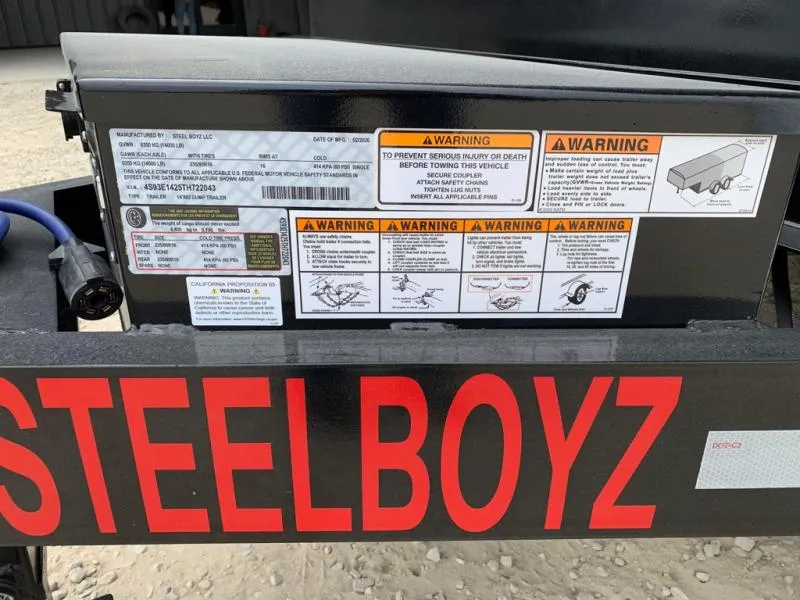new Dump Trailers Steel Boyz  for sale, in Petty, TX Thumbnail 11