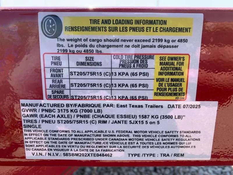 used Other Trailers East Texas Trailers  for sale, in Petty, TX Thumbnail 9