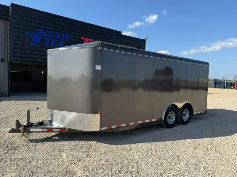 Delta Manufacturing, Inc. 8' X 20' DELTA ALL STEEL ENCLOSED TRAILER