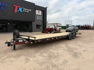 SteelBoyz 102" X 30' CAR HAULER EQUIPMENT HAULER (WITH SLIDE IN RAMPS)