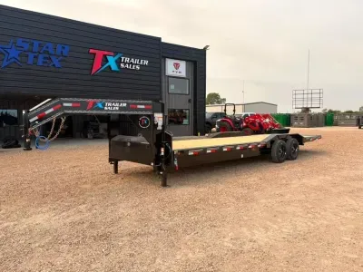 2027 East Texas Trailers 102" X 26' GOOSENECK FULL POWER TILT DECK 14K