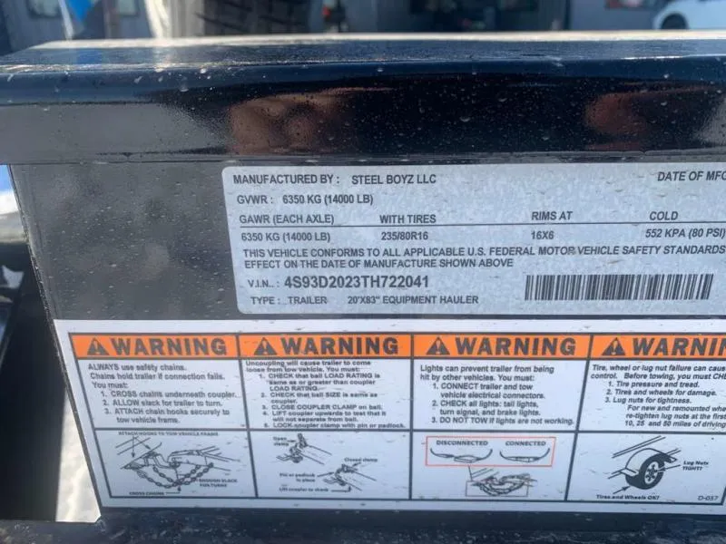used Other Trailers Steel Boyz  for sale, in Petty, TX Thumbnail 12