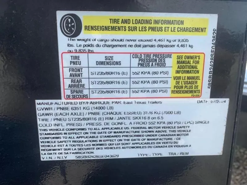 used Tilt Trailers East Texas Trailers  for sale, in Petty, TX Thumbnail 5