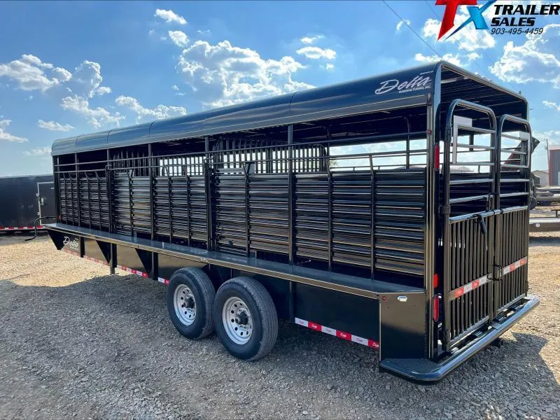 new Stock / Stock Combo Trailers Delta Trailers  for sale, in Petty, TX Thumbnail 3
