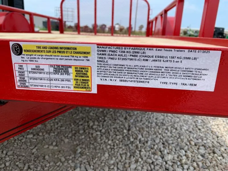 new Utility Trailers East Texas Trailers  for sale, in Petty, TX Thumbnail 9