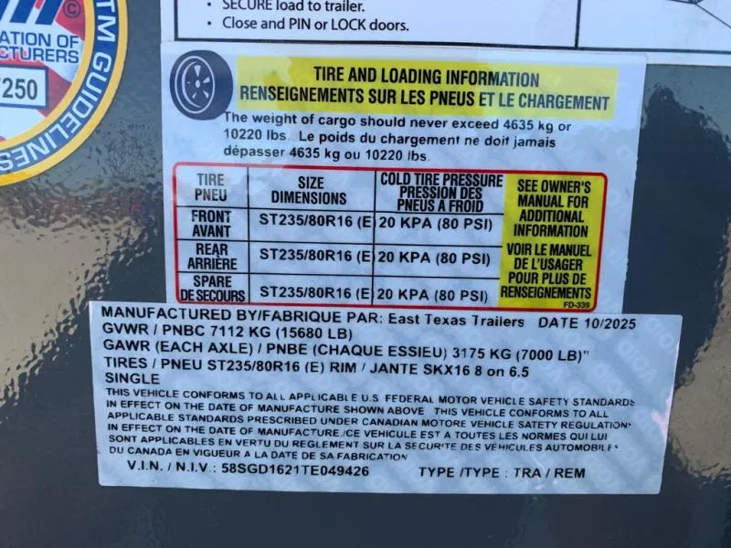 used Other Trailers East Texas Trailers  for sale, in Petty, TX Thumbnail 13