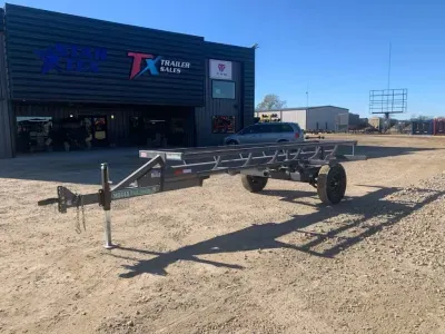 INDUSTRAIS AMERICA 16' INLINE BUMPER PULL  HAY TRAILER
