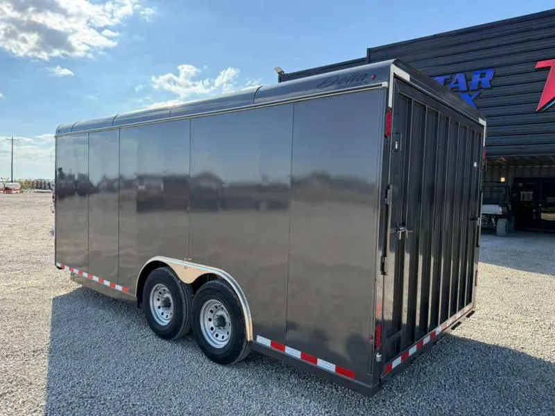 new Cargo (Enclosed) Trailers Delta Manufacturing  for sale, in Petty, TX Thumbnail 3