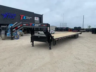 East Texas Trailers 102" X 40' GOOSENECK FLATBED 16K